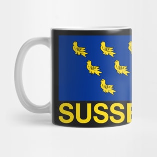 Sussex County Flag - England Mug